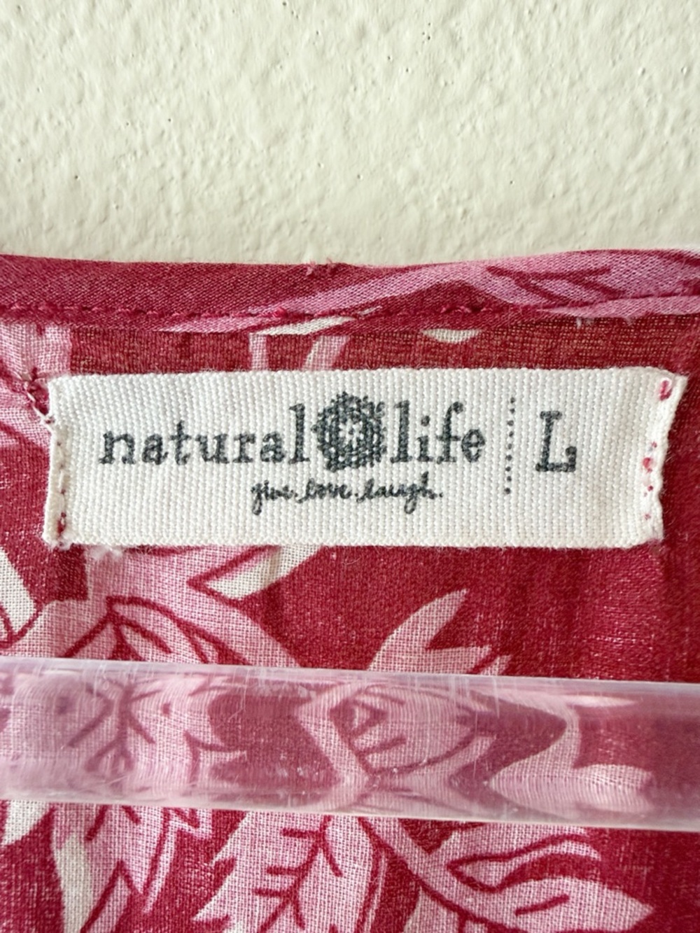 Natural Life Dara Maxi Dress Floral Medallion Boho Tiered Tassel Tie - Picture 10 of 10